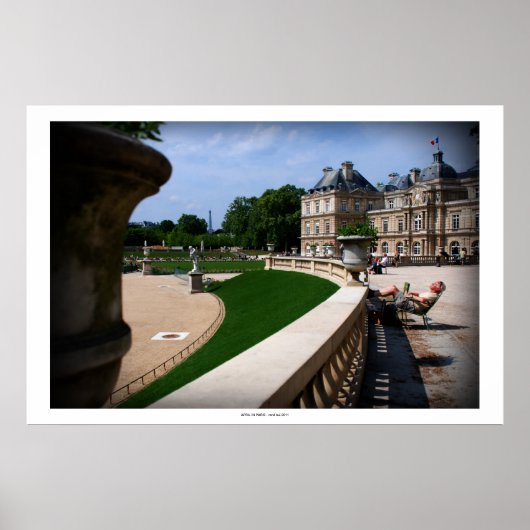 APRIL IN PARIS POSTER (Vorne)