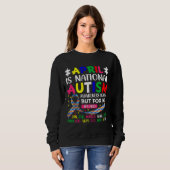 April is National Autism Awareness Month Sweatshirt (Vorne ganz)