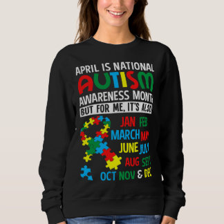 April ist die monatliche Unterstützung des nationa Sweatshirt