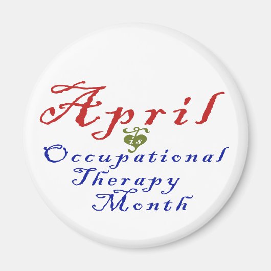 April ist Monat der Arbeitstherapie Magnet (Vorne)