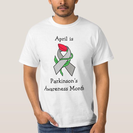 April ist Parkinson's Awareness Month T-Shirt (Vorderseite)