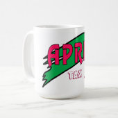 April- Kaffeetasse (Vorderseite Links)