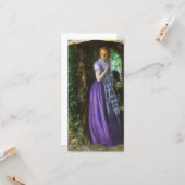 April-Liebe (von Arthur Hughes) Karte (Vorderseite/Rückseite Beispiel)