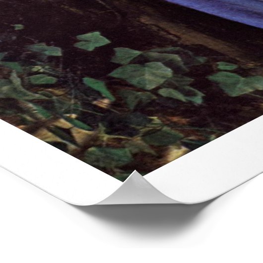 April Liebe von Arthur Hughes Poster (Ecke)