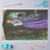 April-Liebe (von Arthur Hughes) Seidenpapier (Basteln)