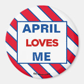 APRIL-LIEBEN ME-Magnet Magnet (Vorne)