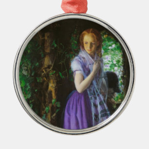 April Love (von Arthur Hughes) Ornament Aus Metall