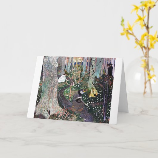 April, Maurice Denis Karte (Gelbe Blume)