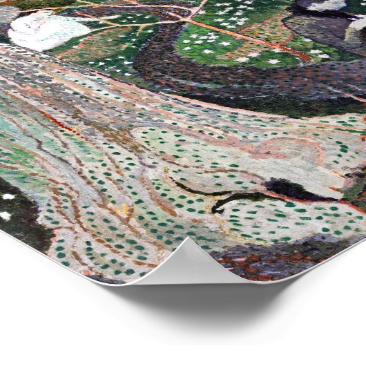 April, Maurice Denis Poster (Ecke)