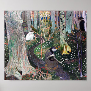 April, Maurice Denis Poster