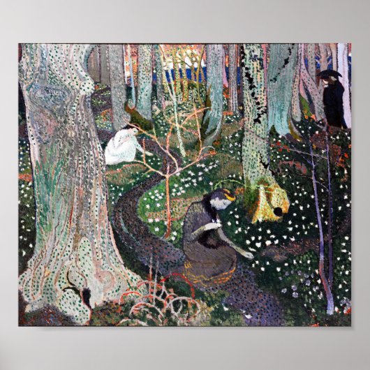 April, Maurice Denis Poster (Vorne)