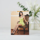 April-Modell des Monats Postkarte (Stehend Vorderseite)