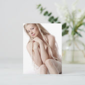 April-Modell des Monats Postkarte (Stehend Vorderseite)