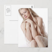 April-Modell des Monats Postkarte (Vorne/Hinten)