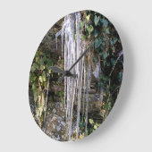 April Morning Große Wanduhr (Winkel)