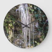 April Morning Große Wanduhr (Vorderseite)