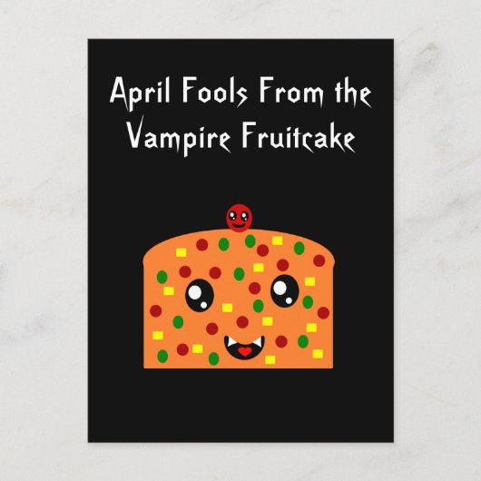 April Narren aus dem Vampirfruitcake Postkarte (Vorderseite)
