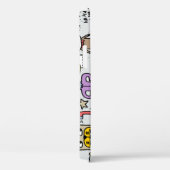 April Narren: farbiges Doodle-Set. Case-Mate iPhone Hülle (Rückseite / Rechts)