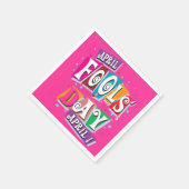 April Narren Paper Napkins Serviette (Ecke)