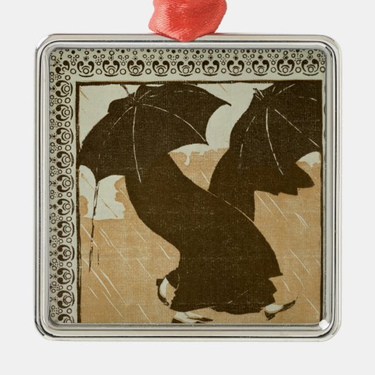 April Ornament Aus Metall (Vorne)