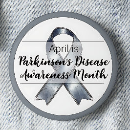 April Parkinson's Disease Awareness Monat Button