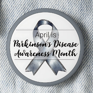 April Parkinson's Disease Awareness Monat Button