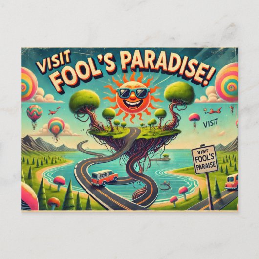 April: Postkarte (Vorderseite)