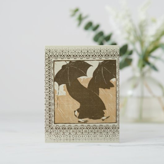 April Postkarte (Stehend Vorderseite)