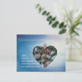 April Postkarte (Stehend Vorderseite)