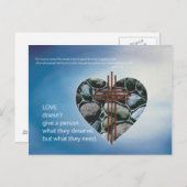 April Postkarte (Vorne/Hinten)