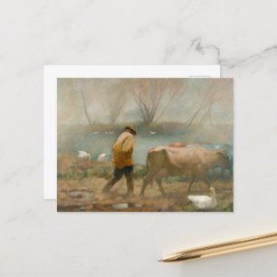 April Rain von Newell Convers Wyeth Postkarte