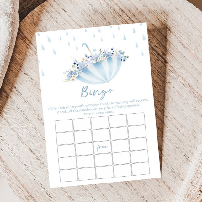 April-Schauer bringen Maiblumen Schauer-Bingo-Spie (April Shower Bring May Flowers Baby Shower Game)