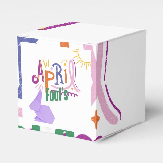 April-Scherz Geschenkschachtel (Vorderseite)
