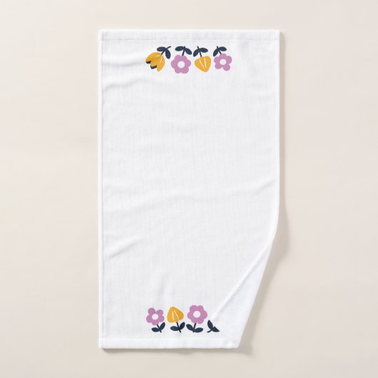 April - Schläge und Nassnasen - Blumenstrauß Badhandtuch Set (Handtuch)