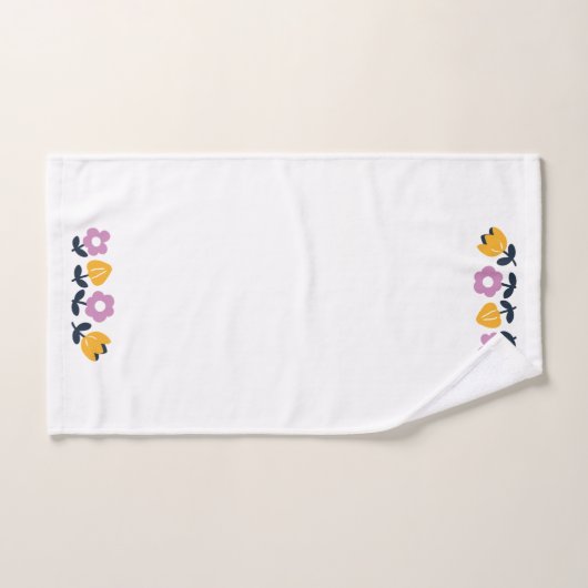 April - Schläge und Nassnasen - Blumenstrauß Badhandtuch Set (Handtuch)