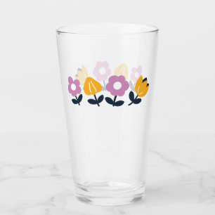 April - Schläge und Nassnasen - Blumenstrauß Glas