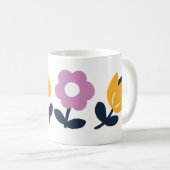 April - Schläge und Nassnasen - Blumenstrauß Kaffeetasse (VorderseiteRechts)
