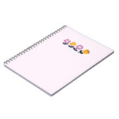 April - Schläge und Nassnasen - Blumenstrauß Notizblock (Linke Seite)