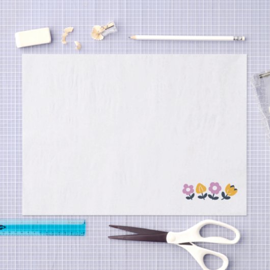 April - Schläge und Nassnasen - Blumenstrauß Seidenpapier (Handwerk)