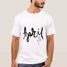 April – Seasonal Typography Design