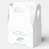 April Shower Bring May Flowers Baby Shower Geschenkschachtel (Geöffnet)