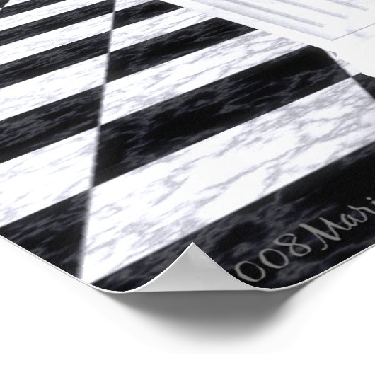 April Shows Art Poster (Ecke)