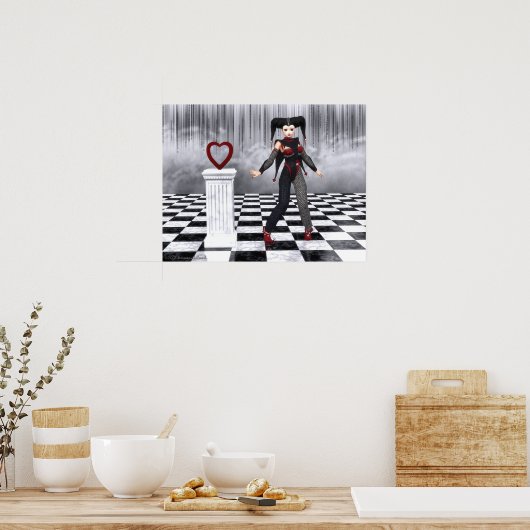 April Shows Art Poster (Küche)