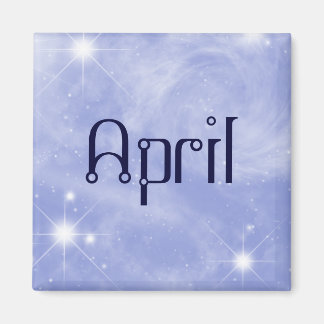 April Starry Magnet