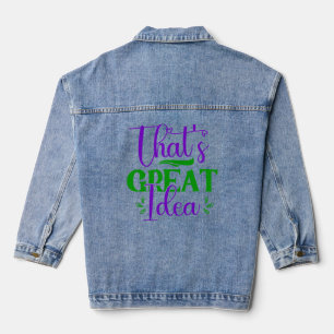 April: Tag der Narren 2024 Jeansjacke