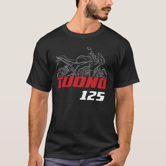 April Tuono 125 2017-2020 T-Shirt (Vorderseite)