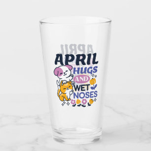 April Umarmungen und feuchte Nasen – Süße Hunde- u Glas