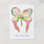 April-Visitenkarte Visitenkarte (Rückseite)