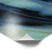 "April Woods I" Digital Altered Abstract Foto (Ecke)