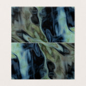 "April Woods I" Digital Altered Abstract Foto (Außenseite Aufgefaltet)
